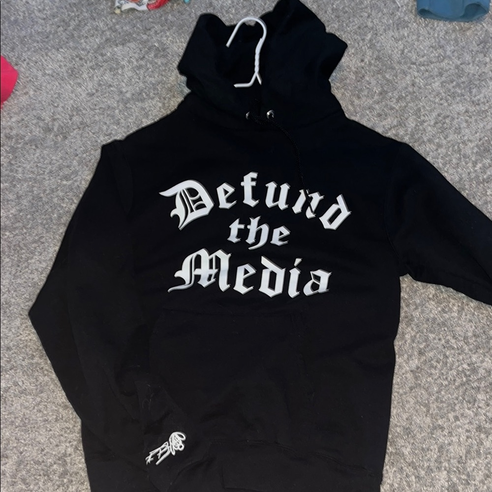 Barstool Defund The Media Sweatshirt